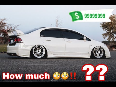 How much have i spent on my 8th gen civic si fa5/fd2!!??