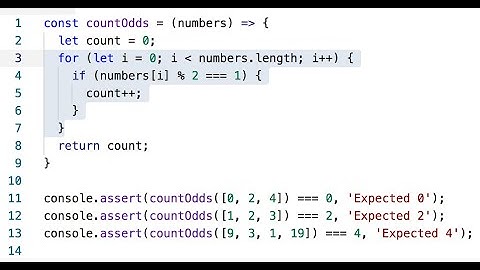 Repl.it - Using console.assert() as a simple testing framework