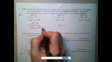 3.2.3 - Multiplying Polynomials and the Distributive Property