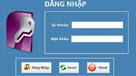 Tạo Form đăng nhập kết nối cơ sở dữ liệu SQL   Lập trình C# căn bản