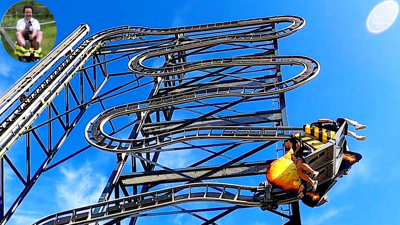 Antares (Highest Roller Ball Coaster - 2025 Off-Ride Footage) - Conny-Land Switzerland