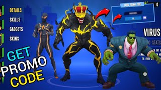 Spider Fighter 3 Promo Code All Premium Skin Unlock 🔥|| screenshot 2