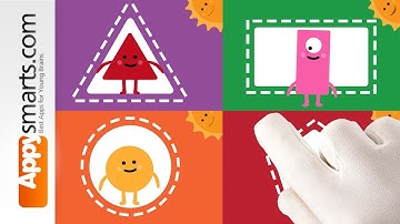 Goodness Shapes! 🟡🔺⭐ Fun Game to Learn 10 Basic Shapes for Kids!
