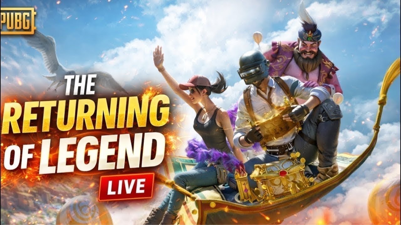 The legend Event is Back  |PUBG MOBILE Full rush gameplay #pubgmobile #live