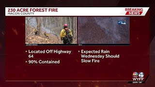 Crews asks for publics help as they investigate Macon County wildfire