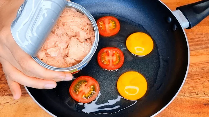 💯 You have canned eggs and tuna at home ❓❓ 🔝 2 easy recipe