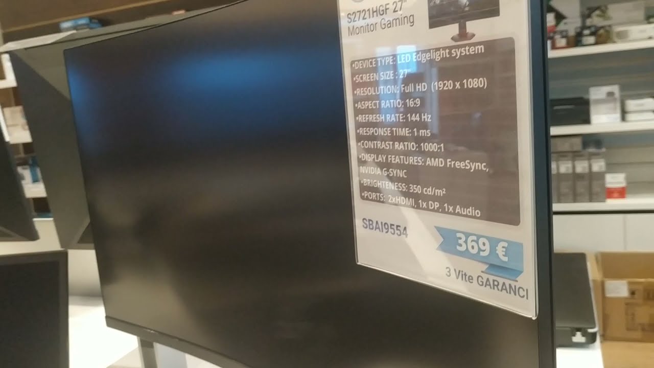 Monitor GAMING DELL i Harkuar S2721HGF 