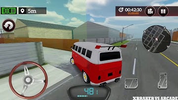 Drive for Speed SImulator 2020: Red Van Unlocked Random Mode Driving Game - Android GamePlay 3D