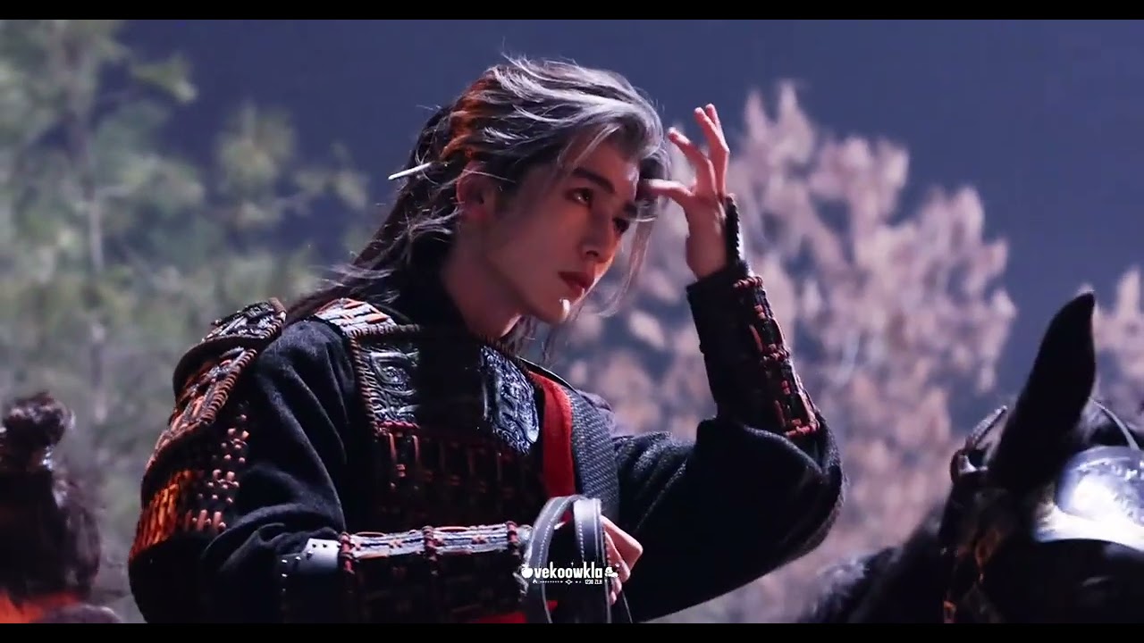 The stars and the moon set