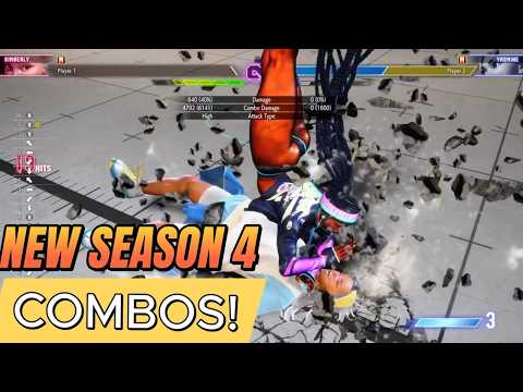 NEW Season 4 Modern Kimberly Combos! SF6