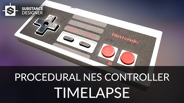 Substance Designer - NES Controller