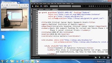 The Grant XML Structure