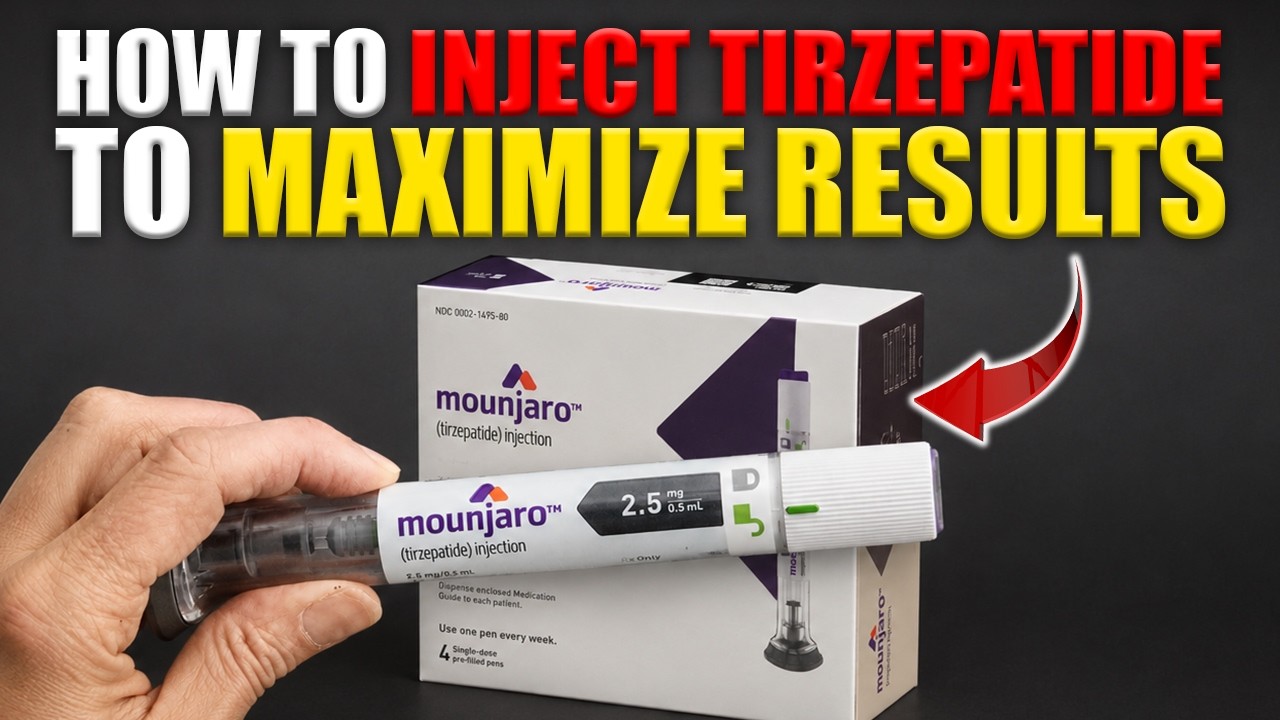HOW TO INJECT TIRZEPATIDE TO MAXIMIZE IT'S EFFECTIVENESS (DOCTOR EXPLAINS)