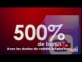 Malitel: Promo 500% de VOLUME  3G+ jusqu'au 04 FÉVRIER  2018