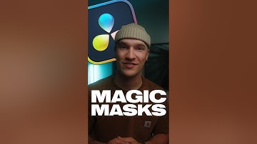 QUICK TIP // Magic Masks in Davinci Resolve Studio  #davinciresolve #editing #magicmasks