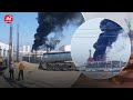 💥Гори ясно! У Росії палає нафтопереробний завод, що належав Медведчуку