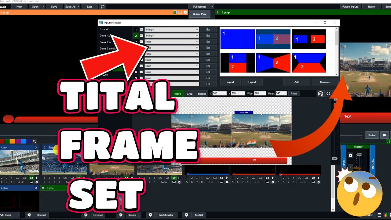 How to Set Title, Frame & Layers in vMix | Complete Setup Guide