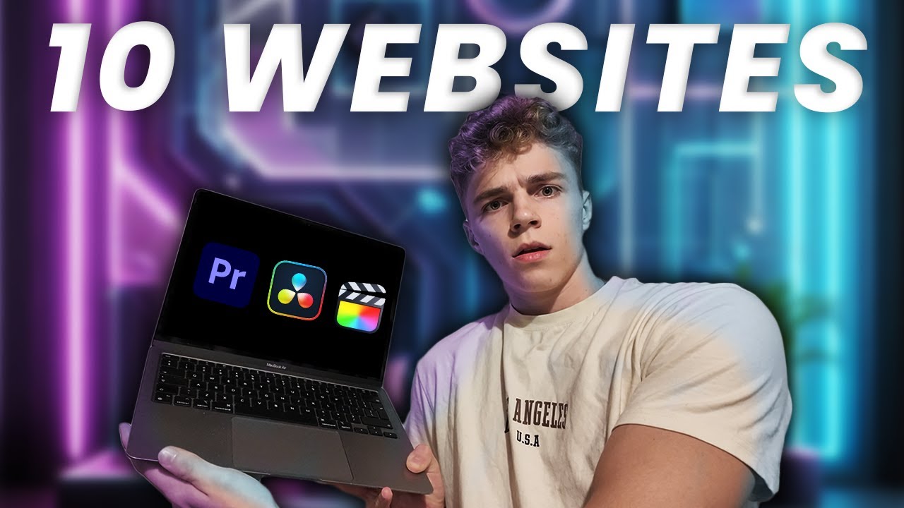 10 Websites for VIDEO EDITORS I use Every Day!