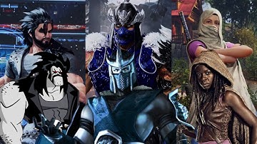 My Tekken 8 Customizations part 50 ( Sub zero , ￼ michonne , Lobo and more )