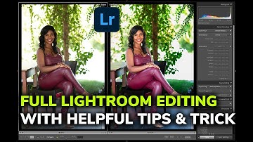Full Portrait Editing Tutorial in Adobe Lightroom CC - 2022 Crash Course