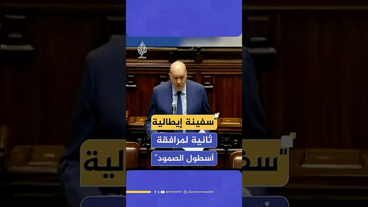وزير الدفاع الإيطالي: سنرسل سفينة ثانية تابعة للبحرية لمرافقة أسطول المساعدات المتجه إلى غزة