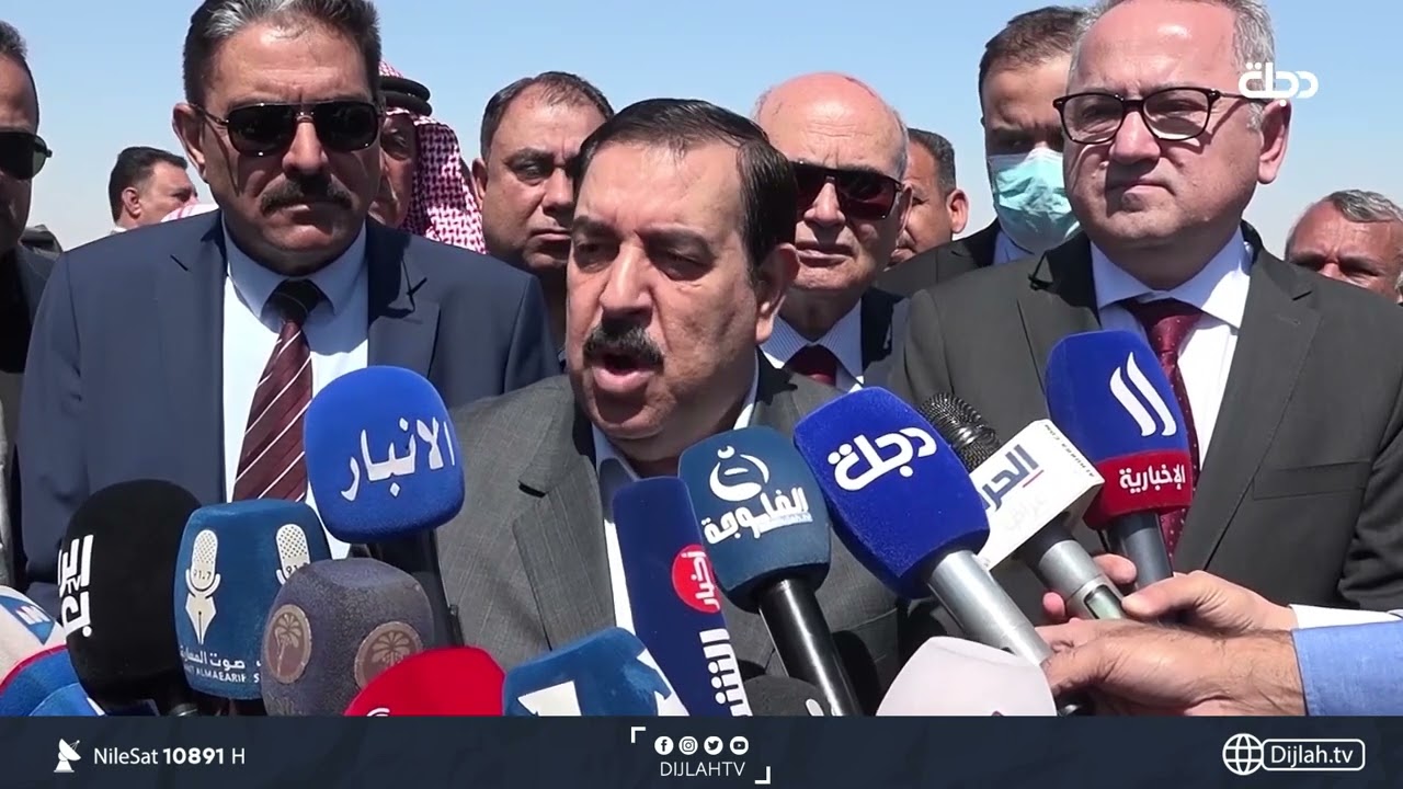 محافظ الأنبار: المطار سينجز بأسرع وقت لخدمة أبناء المحافظة