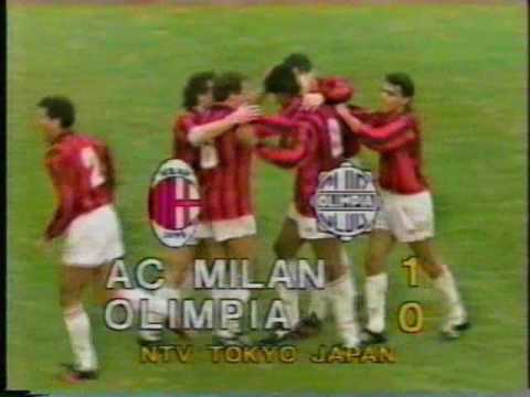 90 Toyota Cup Ac Milan Vs Olimpia Youtube