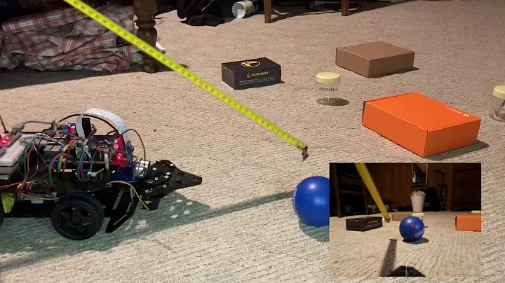 Autonomous Object Tracking - Baron Mobile Robot (Raspberry Pi)