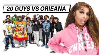 20 GUYS VS 1 YOUTUBER: ​ORIEANA
