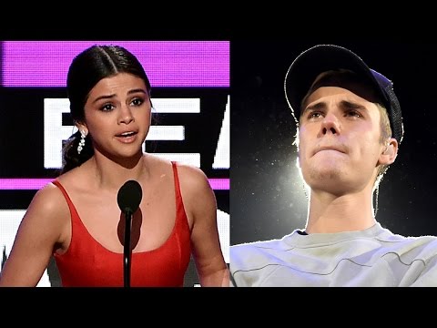 Justin Bieber Cries After Selena Gomez's Amas Speech