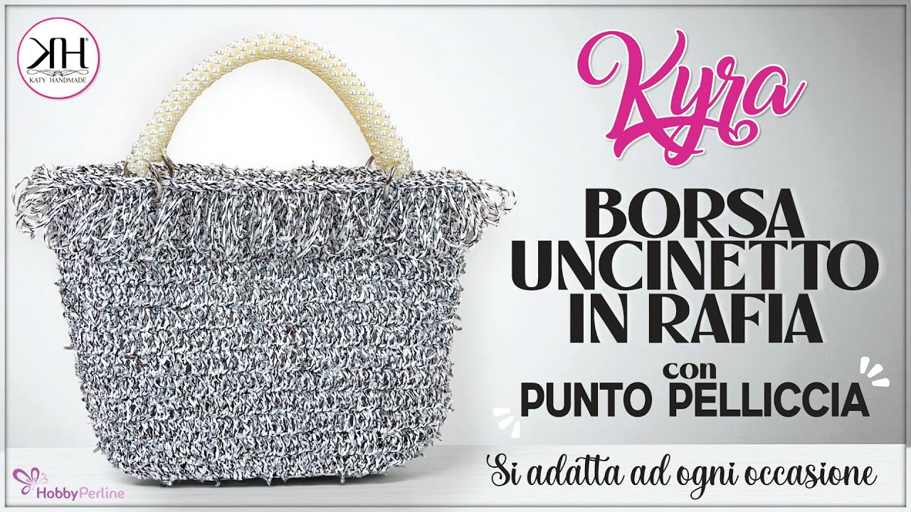 Borsa "Kyra" all’Uncinetto Facile e Veloce: Tutorial Completo