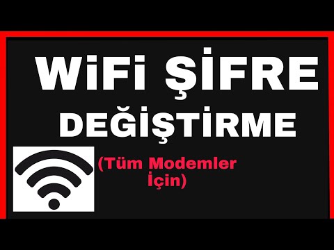 Wifi Şifre Değiştirme - Tüm Modemler İçin Anlatım