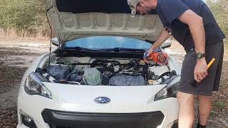 Sports Performance Subaru Brz Engine Bay Clean