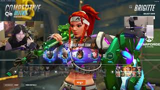 16K HEALS! ASPEN BRIGITTE OVERWATCH 2 SEASON 10 TOP 500 GAMEPLAY