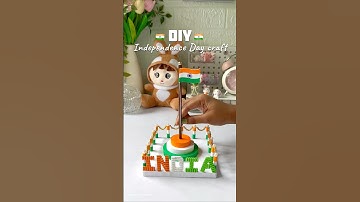 Independence Day craft #shorts  #short #independenceday2025 #craftideas