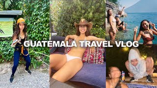 GUATEMALA TRAVEL VLOG 2023 | Lake Atitlan, Ziplining, Eating Crickets, San Marcos La Laguna