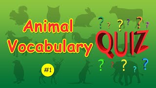 Vocabulary Test | Guessing the Animals Game | Vocabulary Words English Learn| Test Your English! screenshot 5