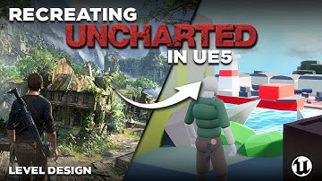 I BUILT an UNCHARTED Level – Level Design in UE5!