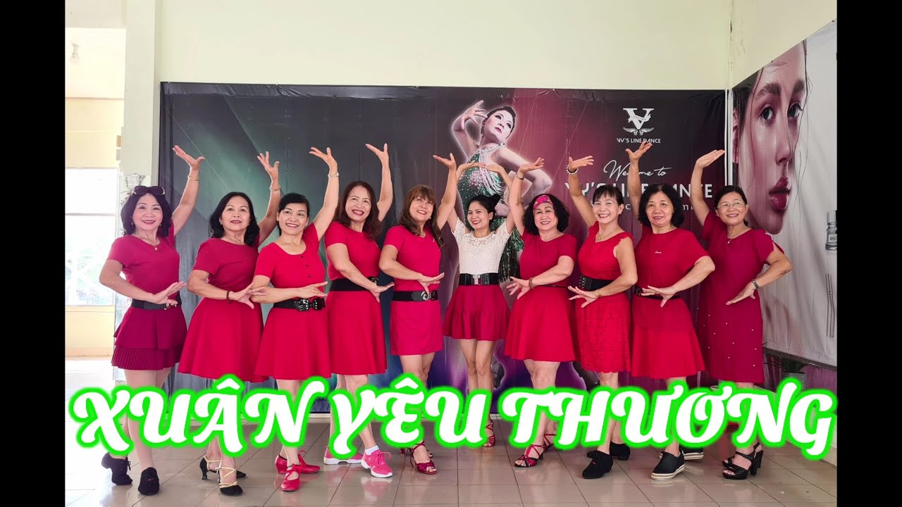 Xuân Yêu Thương Line Dance (Beginner) - Vy's Linedance