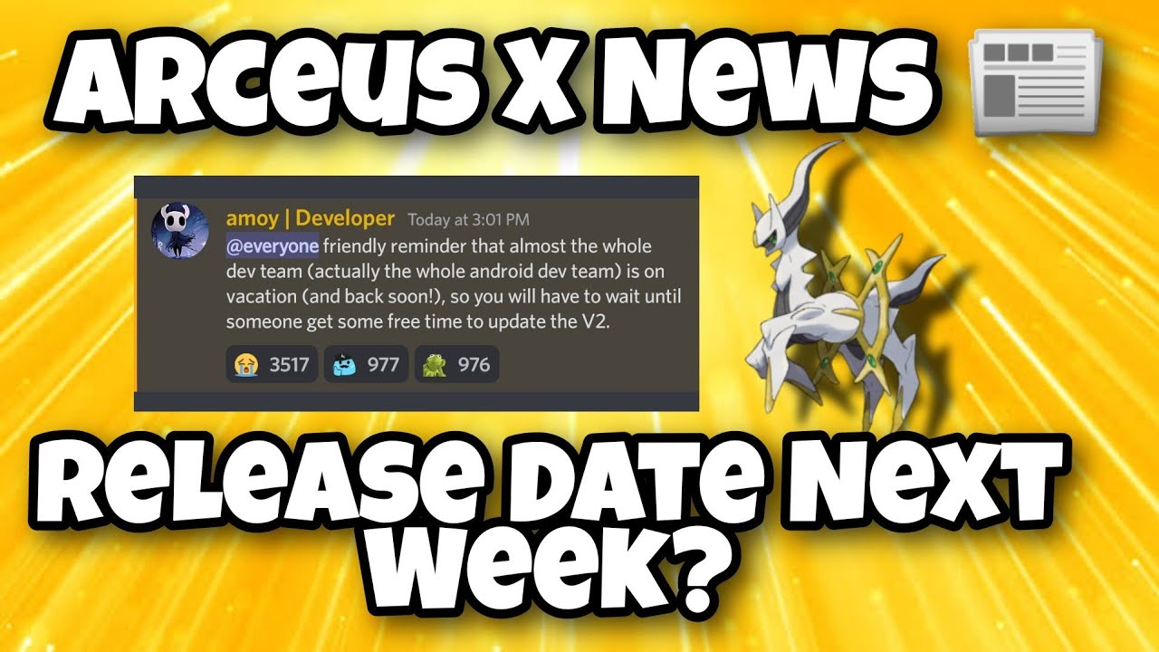 Arceus X Update News 📰 - YouTube