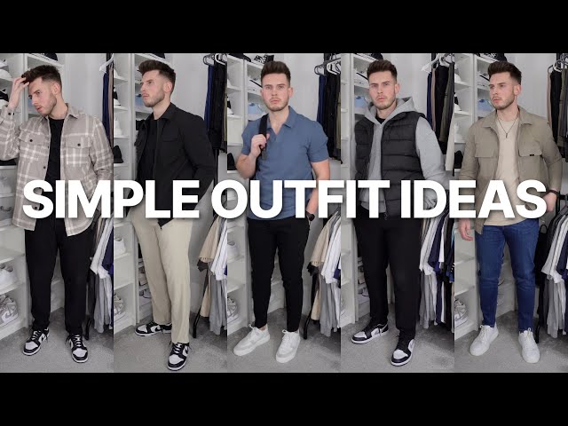 14 Simple Everyday Outfit Ideas  Men's Casual Outfits 2023 