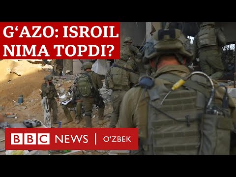 Ғазога кирган Исроил кучлари нималарни топди? BBC News O'zbek Dunyo yangiliklar