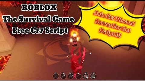 Roblox The Survival Game Cr7 Script
