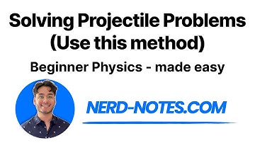 1.5.2 This is How to Solve Any Projectile Motion Problem - 2D Kinematics