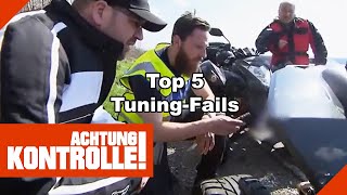 Top 5 TuningFails! Modifizierte Fahrzeuge können teuer werden! | Kabel Eins | Achtung Kontrolle