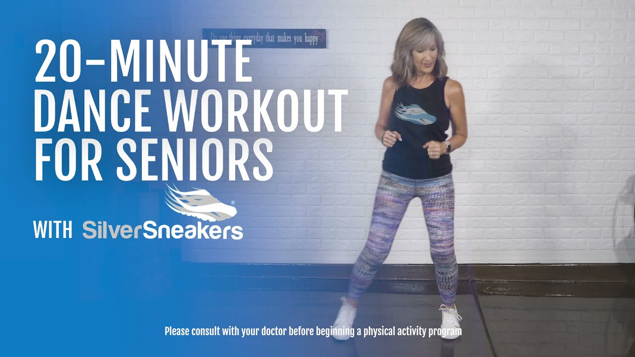 20 Minute Dance Workout For Seniors SilverSneakers WeightBlink
