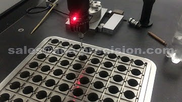 ADA-PRECISION.COM | Plastic injection mold multi cavities CMM inspecting