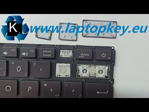 ASUS LAPTOP KEYBOARD REPAIR GUIDE Zenbook UX430 UX410U UX410 UX331 UX580 How to Install Fix Keys DIY