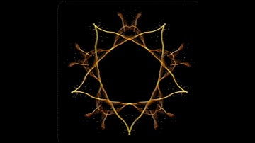 yellow normal line animation 3d effect in display flower 🌺