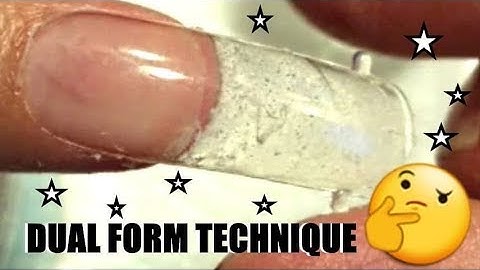 How To Dual Form Technique ( Acrylic )